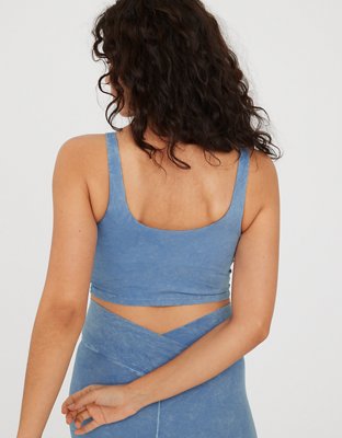 OFFLINE By Aerie Real Me Low Key Longline Sports Bra