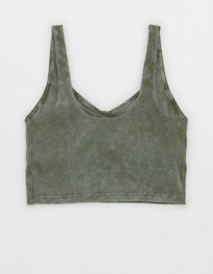 OFFLINE By Aerie Real Me Low Key Longline Sports Bra