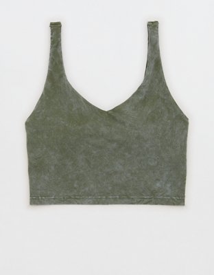 OFFLINE By Aerie Real Me Low Key Longline Sports Bra