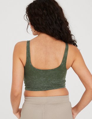 OFFLINE By Aerie Real Me Low Key Longline Sports Bra