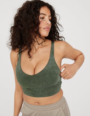 OFFLINE By Aerie Real Me Low Key Longline Sports Bra