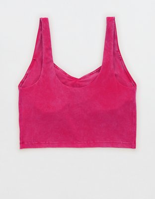 OFFLINE By Aerie Real Me Low Key Longline Sports Bra