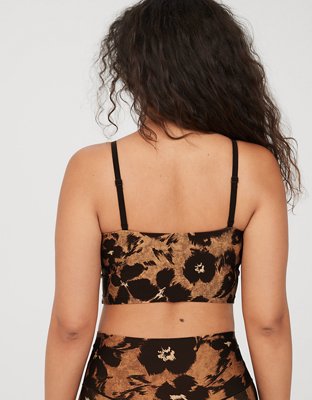 OFFLINE By Aerie Real Me Ruched Longline Sports Bra