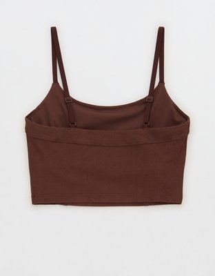 OFFLINE By Aerie Rise N Shine Ribbed Longline Sports Bra