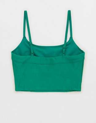 OFFLINE By Aerie Rise N Shine Ribbed Longline Sports Bra