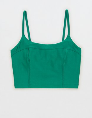 aerie, Intimates & Sleepwear, Offlineby Aerie The Hugger One Shoulder  Sports Bra Xl Green