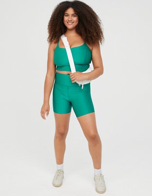 Спортивное бра OFFLINE By Longline, в рубчик — Aerie — фото 4
