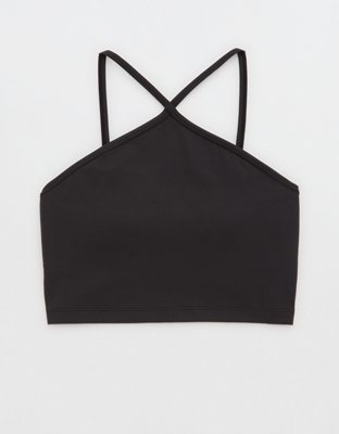 OFFLINE By Aerie The Hugger Halter Longline Sports Bra