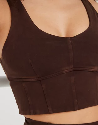 OFFLINE By Aerie OG Corset Longline Sports Bra