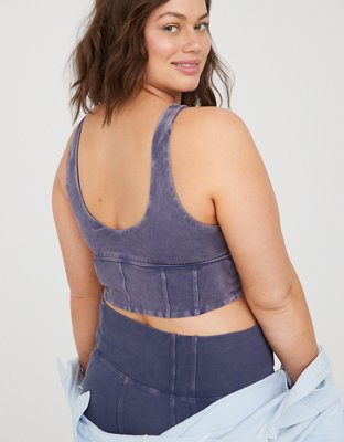 OFFLINE By Aerie OG Corset Longline Sports Bra