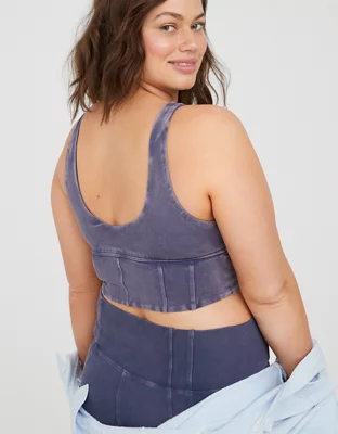 OFFLINE By Aerie OG Corset Longline Sports Bra
