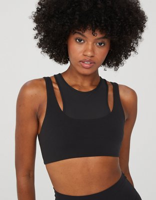 OFFLINE By Aerie Seamless Cut Out Sports Bra