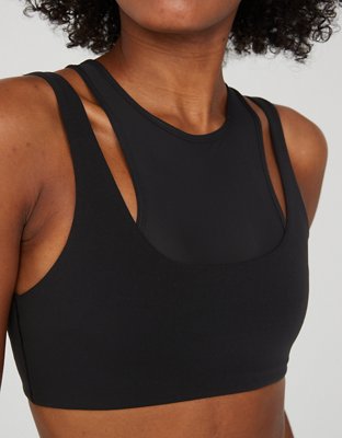 OFFLINE By Aerie Real Me Mesh Sports Bra