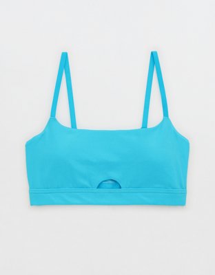 OFFLINE By Aerie Real Me Liquid Shine Keyhole Sports Bra
