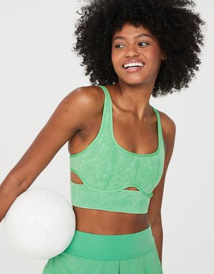 OFFLINE By Aerie Seamless Floral Sports Bra