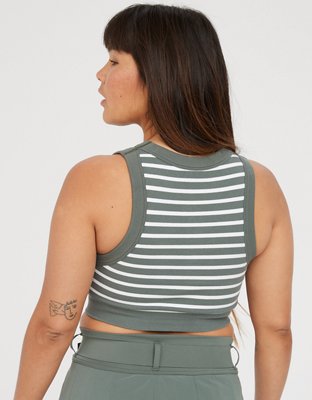 OFFLINE By Aerie Seamless High Neck Sports Bra