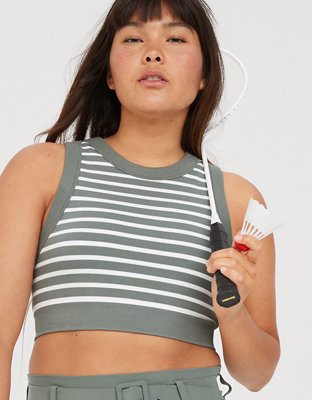 OFFLINE By Aerie Seamless High Neck Sports Bra