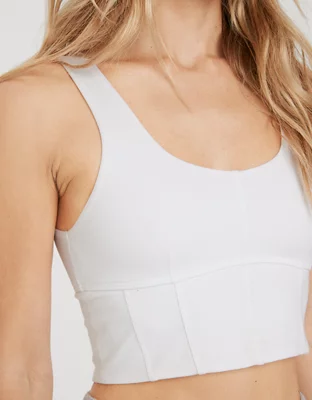 OFFLINE By Aerie OG Corset Longline Sports Bra