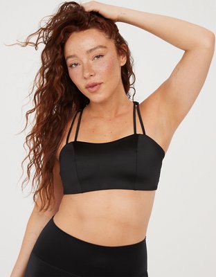 OFFLINE By Aerie Liquid Shine Strappy Sports Bra