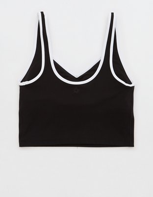 OFFLINE By Aerie Real Me Low Key Longline Sports Bra