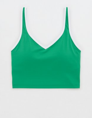 OFFLINE By Aerie Real Me Low Key Longline Sports Bra