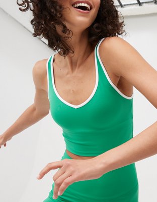 OFFLINE By Aerie Real Me Low Key Longline Sports Bra in 2023