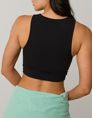 Aerie high neck sports bra online