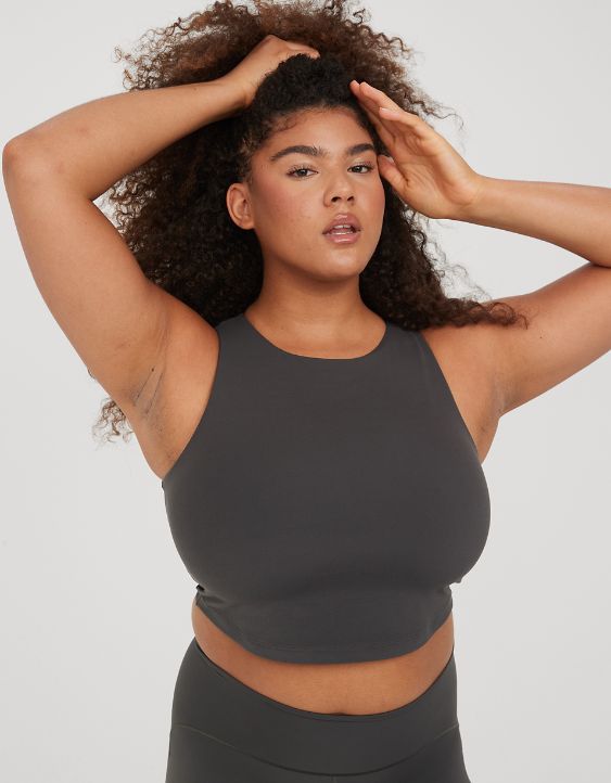 OFFLINE By Aerie Real Me Xtra High Neck Sports Bra