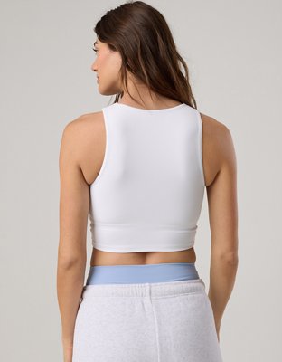 OFFLINE By Aerie Real Me XTRA High Neck Sports Bra