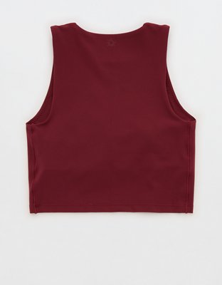 OFFLINE By Aerie Real Me XTRA High Neck Longline Sports Bra