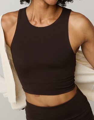 OFFLINE By Aerie Real Me XTRA High Neck Sports Bra