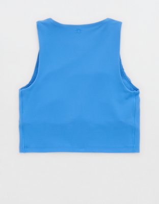 OFFLINE By Aerie Real Me XTRA High Neck Longline Sports Bra