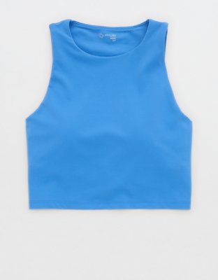OFFLINE By Aerie Real Me XTRA High Neck Longline Sports Bra