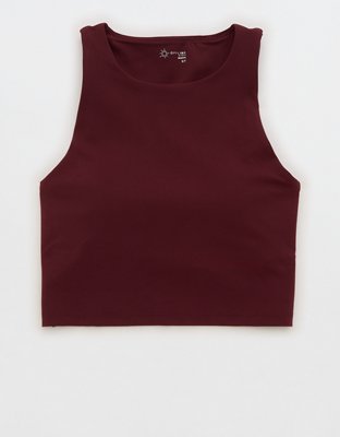 OFFLINE By Aerie Real Me XTRA High Neck Longline Sports Bra