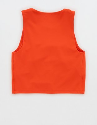 OFFLINE By Aerie Real Me XTRA High Neck Longline Sports Bra