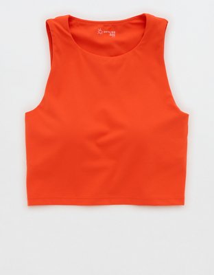 OFFLINE By Aerie Real Me XTRA High Neck Longline Sports Bra