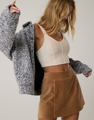 OFFLINE By Aerie Corduroy Bra Top