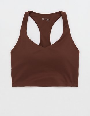 OFFLINE By Aerie Real Me Low Key Racerback Sports Bra