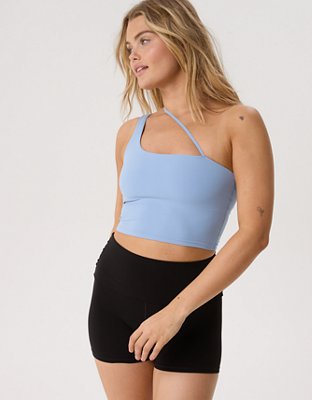 OFFLINE By Aerie Real Me Xtra Asymmetrical Sports Bra