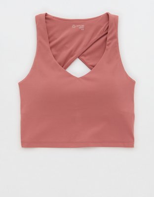 OFFLINE By Aerie Real Me Low Key Open Back Sports Bra