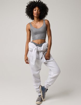 OFFLINE By Aerie Real Me Low Key Longline Sports Bra