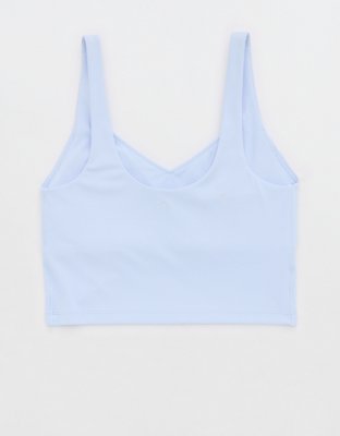 OFFLINE By Aerie Real Me Low Key Longline Sports Bra