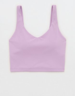 OFFLINE By Aerie Real Me Low Key Longline Sports Bra