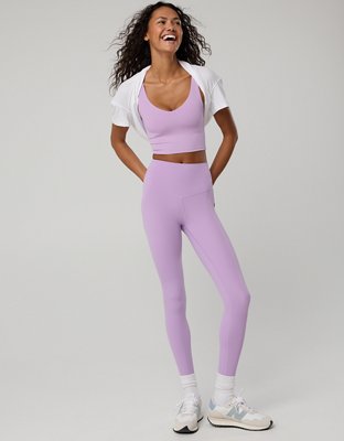 OFFLINE By Aerie Real Me Low Key Longline Sports Bra