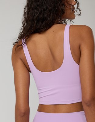 OFFLINE By Aerie Real Me Low Key Longline Sports Bra