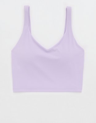 OFFLINE By Aerie Real Me Low Key Longline Sports Bra