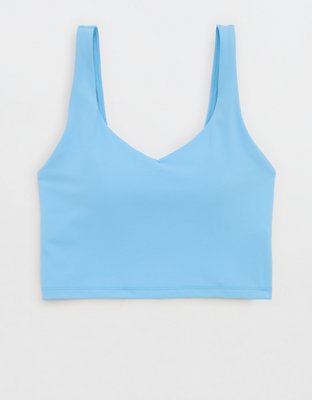 OFFLINE By Aerie Real Me Low Key Longline Sports Bra