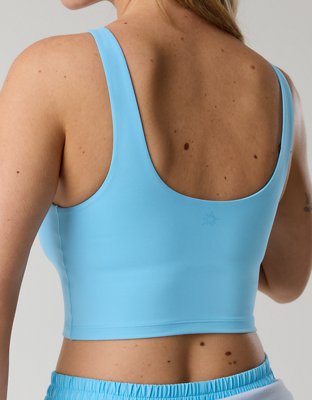 OFFLINE By Aerie Real Me Low Key Longline Sports Bra