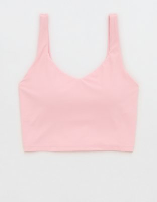 OFFLINE By Aerie Real Me Low Key Longline Sports Bra