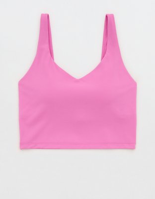 OFFLINE By Aerie Real Me Low Key Longline Sports Bra
